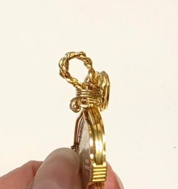 Judy Larson's Wire Wrap a Coin - , Classic Wire Jewelry, Wire Wrapping, Wrapping, Wire Wrapping Jewelry, classic wire wrapped coin